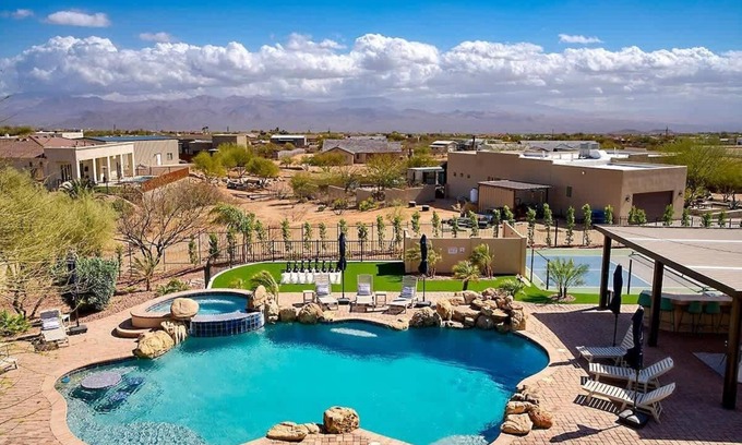 Rio Verde Foothills Casa | Scottsdale Rose: Heated Pool, Pickleball, Cold Plunge, Sauna
