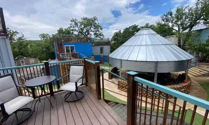 Medicine Park Apartamento | SE Wichita Mountains Tiny House Stay w/Patio-Slp 4
