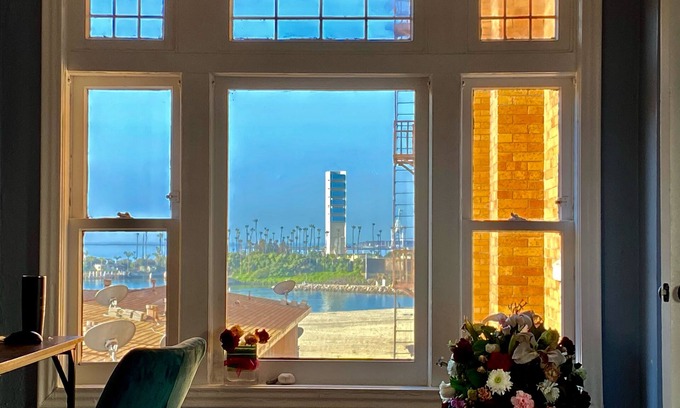 Alamitos Beach Apartamento | Sea Breeze @ Charming Suite with Ocean View @ By beach 🏖️ & marina shoreline