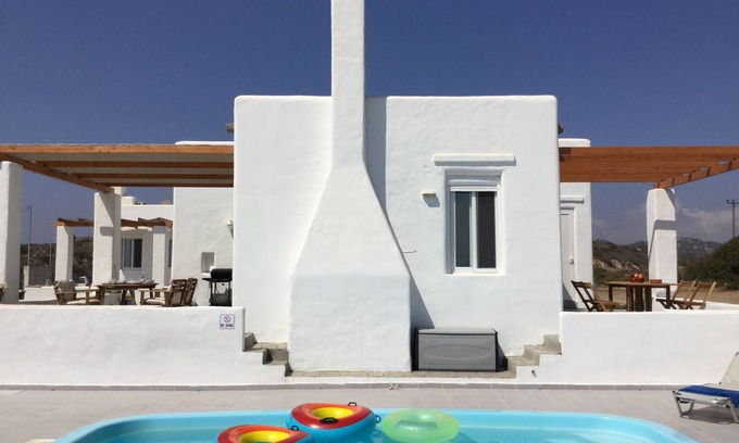 Lahania Villa | Sea Breeze Villa Traditional East: piscina privada, la mejor playa!