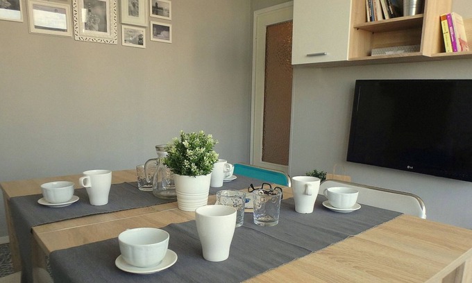 Lido di Pomposa Apartamento | Vistas al mar, luminoso apartamento en el centro de Lido di Pomposa