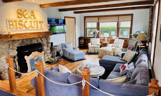 Kennebunkport Casa | Seabiscuit-vista al mar, terraza fabulosa y gran habitación, a pie de playa, ENCANTO!