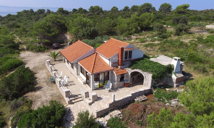 Cove Makarac (Milna) Casa | Casa de vacaciones Gornje Selo para 1 - 7 personas con 4 dormitorios - Casa de vacaciones