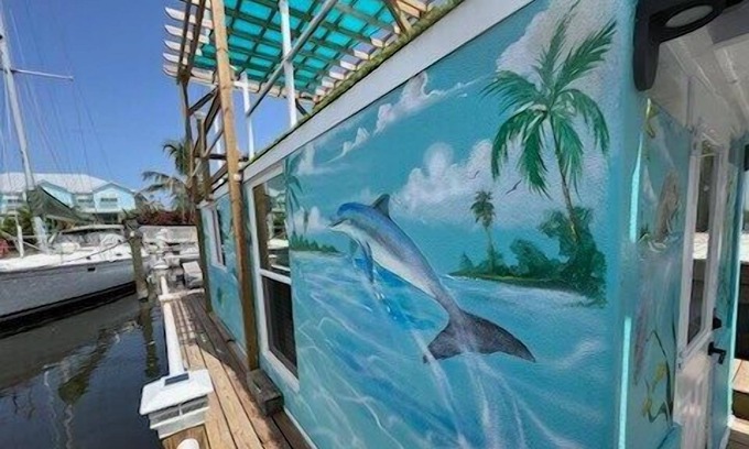 Merritt Island Alquiler De Eote | Seaside Escape A Cozy Houseboat