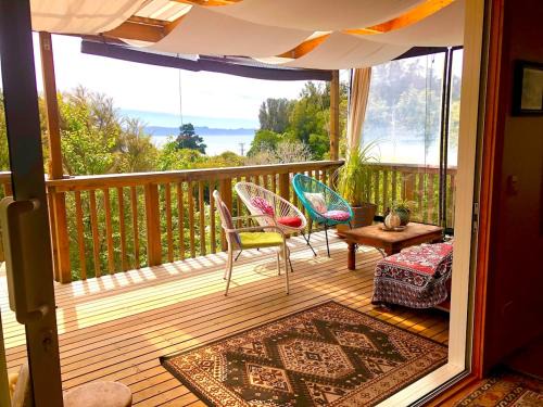 Pohara Casa | Seaview Sanctuary - stunning sea and bush location