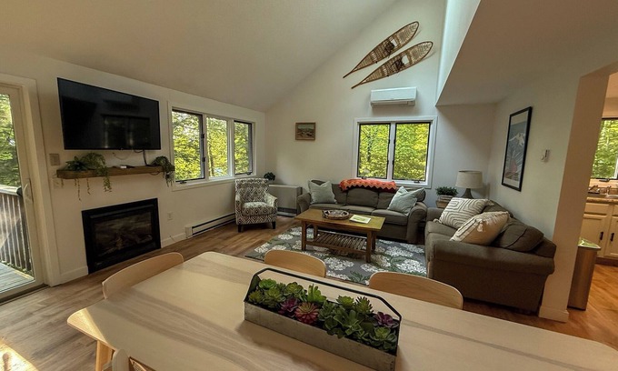 North Conway Condominio | Secluded 3-Bedroom North Conway Retreat – Family-Friendly, Close to Activities