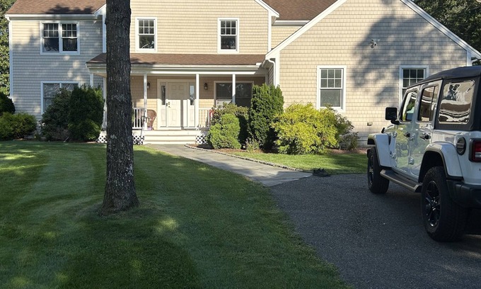 East Falmouth Casa | Secluded Cape Cod Home in Falmouth with pool