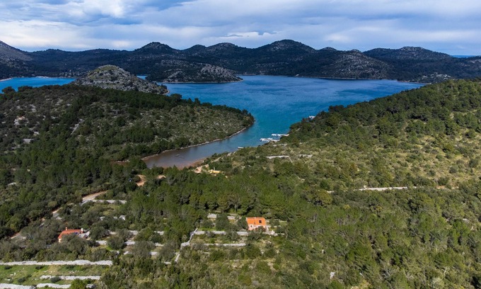Island Dugi Otok Casa | Casa de pescador para vacaciones junto al mar Bahía Jaz - Telašćica, Dugi otok (K-8143)