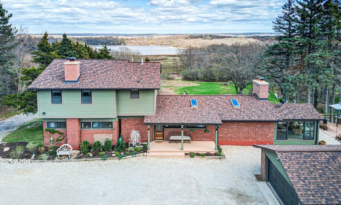 Solon Mills Casa | Secluded Fox Lake Paradise: 15 Acres, Hot Tub, Game Room, Trails. Sleeps 10-16