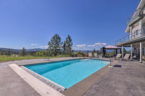 Post Falls Casa | Secluded Home with Pool about 14 Mi to Coeur dAlene!