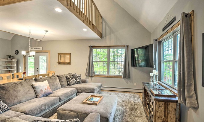 Union Casa | Secluded New Durham Home w/ Mtn & Lake Views!