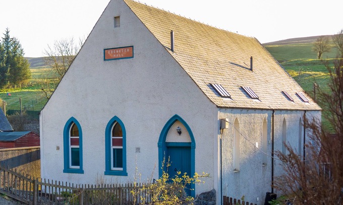 Leadhills Casa | Gite: Casa 4 -dormitorio casa ecológica En hermoso pueblo tierras altas del sur