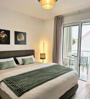 Niedernberg Apartamento | Self Check-in-Kostenfreier Parkplatz-Ruhig&Modern-Balkon