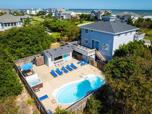 Whalehead Beach Casa | Semi-Oceanfront with Heated Pool Cabana Ocean Views