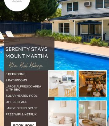 Mount Martha Casa | SERENITY STAYS Mount Martha Mornington Peninsula
