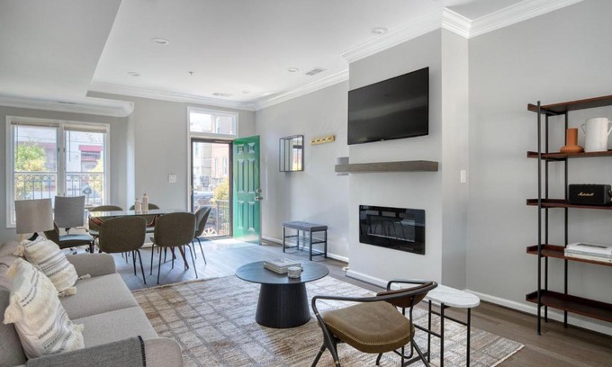 Le Droit Park Apartamento | Shaw 2br w backyard wd nr nightlife WDC-689