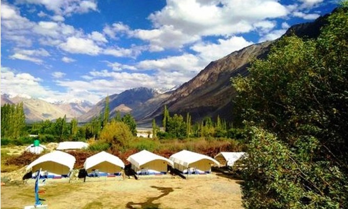 Hundar Alquiler De RV | Shyok camp