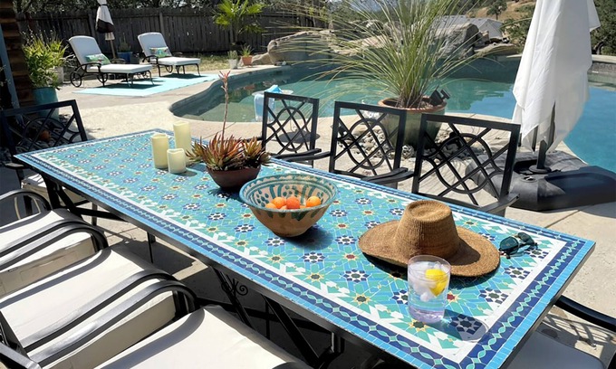 Yosemite Lakes Cabina | Sierra Blue Zone, artist oasis under the stars Pet Friendly!