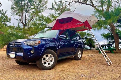 Anahola Otro | Simple & Fun Rooftop Camper SUV Gear-Included Glamping Adventure in Kauaʻi