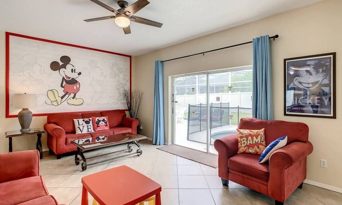 Esprit Casa | Single Level POOL Home/Themed Room by Disney