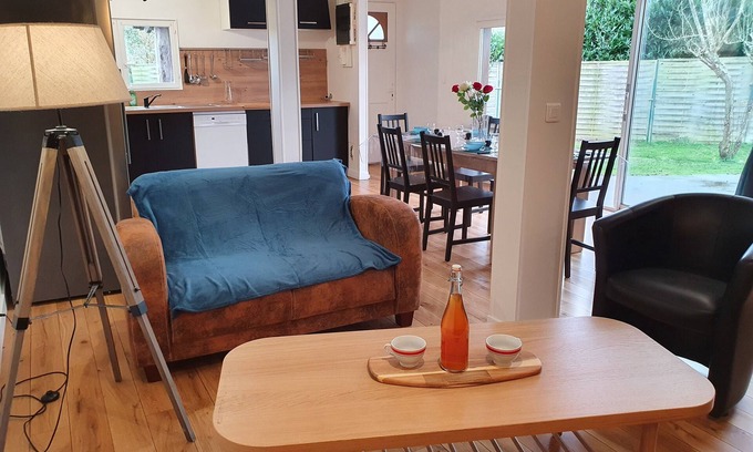 Saint-Lunaire Casa | Single-storey house with private garden and terrace. ANCV, Pets allowed