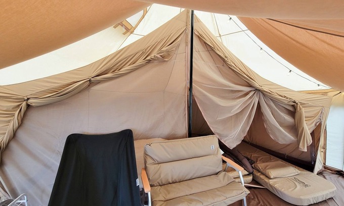 Minamichita Cabina | Site B bamboo shoot tent / Chita-gun Aichi