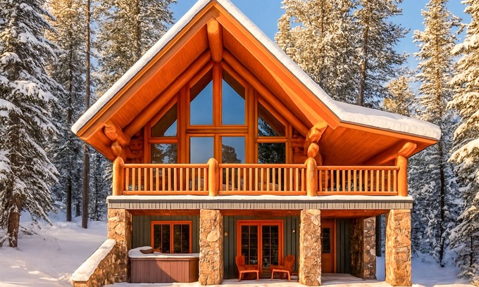 East Kootenay Chalet De Esquí | Ski In & Out Right from your Private Hot Tub