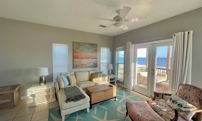 Alligator Point Casa | Skipper-extends from Beach Front to Harbor with Kayaks, Pickleball & Dock