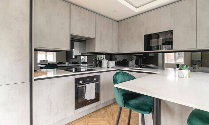 Barnet Apartamento | Skyvillion -1Bed Apartment Cockfosters Near Alexandra Palace