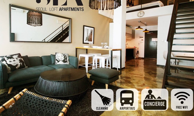 Daehangno Apartamento | Loft dúplex para familia @ Jongno / SNUH - D305
