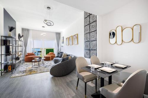 Ajman Apartamento | Sleek nordic style seaview condo