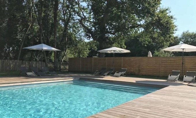 Locoal-Mendon Casa | Small detached house - Swimming pool & Sea view