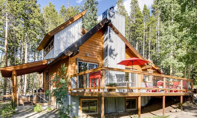 Breckenridge Heights Casa | Ideal para familias con patio cercado, inmejorables vistas a la ladera, a 5 minutos de la ciudad