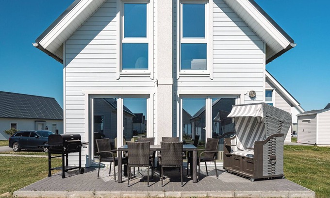 Olpenitz Casa | Snorri´s Stuga - Freistehendes Haus, Infrarot-sauna, Kamin, Badewanne, Terrasse