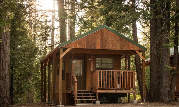 Emigrant Gap Complejo | Snowflower Camping Resort Cabin 3