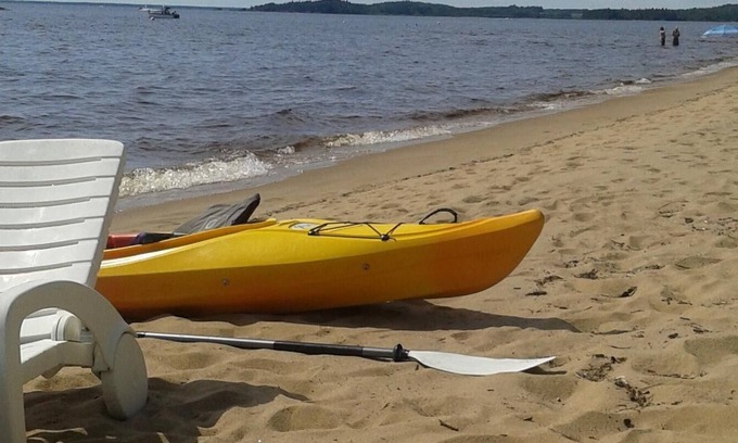 Saint-Henri-de-Taillon Casa | motos de nieve paraíso, playa de arena fina, aguas cristalinas y comodidad asegurada.