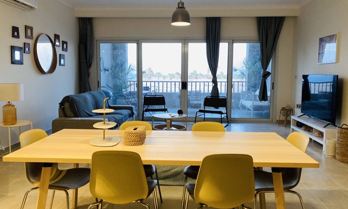 Red Sea Coast Apartamento | Soma bay 3-bedrooms beach apartment