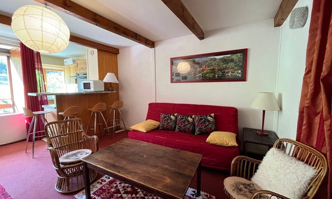 Le Sauze Apartamento | Apartamento T2 sur, a pie de pistas, 6 pers, Guardaskis