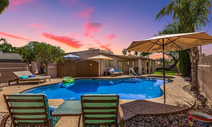Golden Springs Casa | Southwest Villa 3/2 w/ pool and spa near Golf/hiking