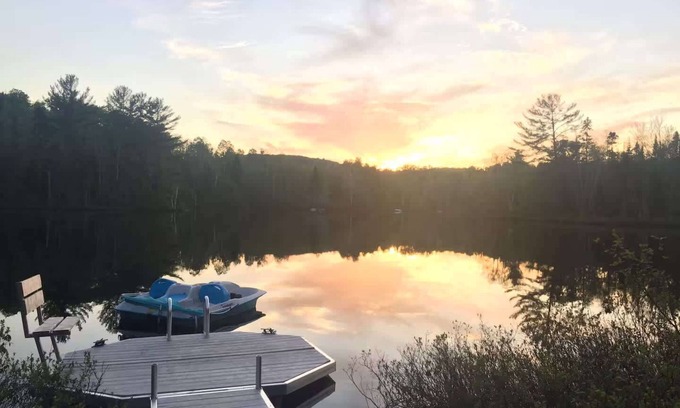 Sainte-Emelie-de-L'Energie Chalet De Esquí | Spa & Lake Access - Cariboo