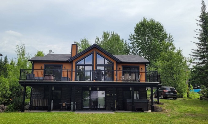 Saint-Zacharie Chalet De Esquí | Spa & Nature, Waterfront - Le Chalet Le Shack