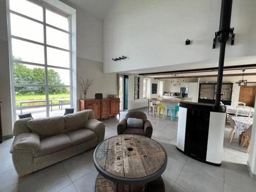 Saint-Aubin Casa | Spacieuse maison de vacances à Saint-Aubin avec 5 chambres