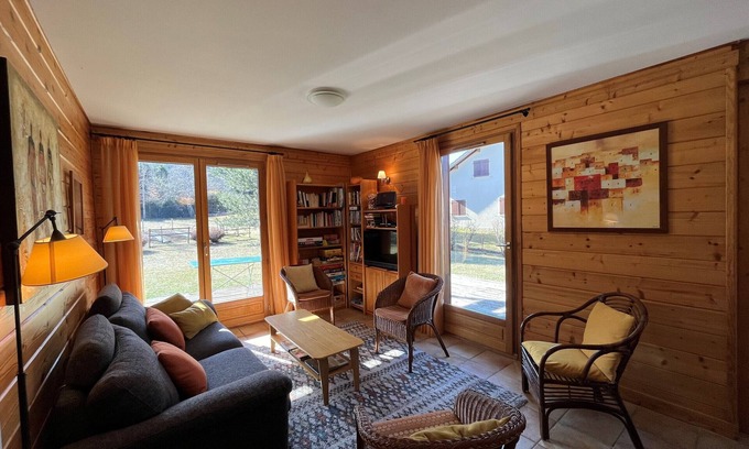 Correncon-en-Vercors Apartamento | Amplio apartamento de 107m² en Corrençon-en-Vercors
