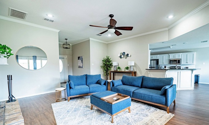 Lubbock Casa | Spacious 1BR + Office Perfect for Work or Play