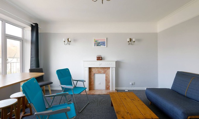 Rottingdean Apartamento | Spacious 2-Bedroom Flat Near Rottingdean Beach & Windmill