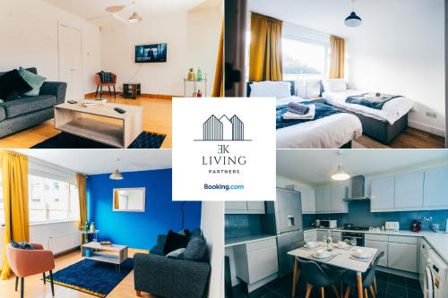 Penarth Casa | Spacious 3 Bedroom House - Sleeps 5 - Free Parking - By EKLIVING LUXE Short Lets & Serviced Accommodation