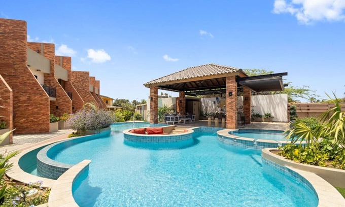 Tuscany Residence Aruba Casa | Spacious 3BR Townhome Near the Sand & Sea at Porta Al Sole 11 by Bocobay