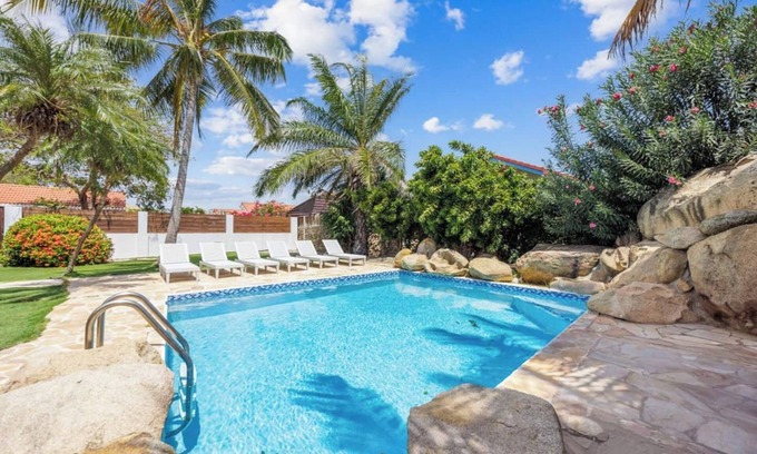 Santa Cruz Casa | Spacious 5-bedroom villa with a private pool, yoga room, and tropical garden—steps from supermarkets