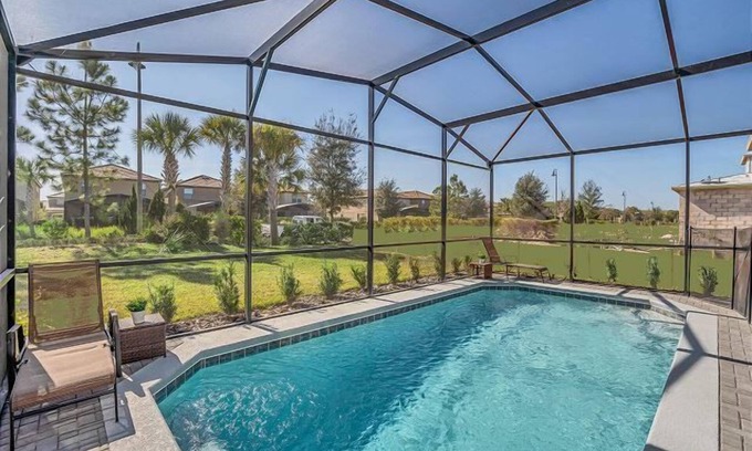 Loughman Villa | Spacious 5BR home in Davenport, FL, perfect for family getaways with private pool.