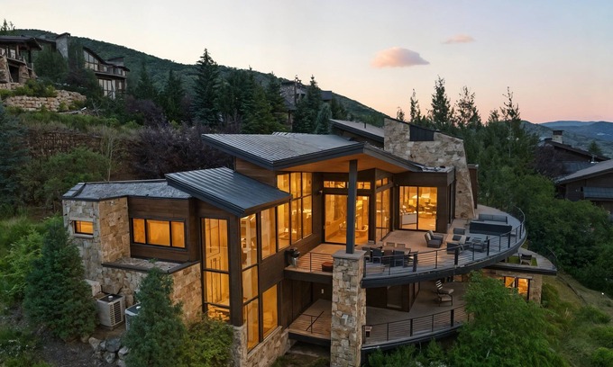 Deer Valley Casa | Spacious 7BR Deer Valley Ski In Ski Out Retreat w Theater and Elegant Mountain Style
